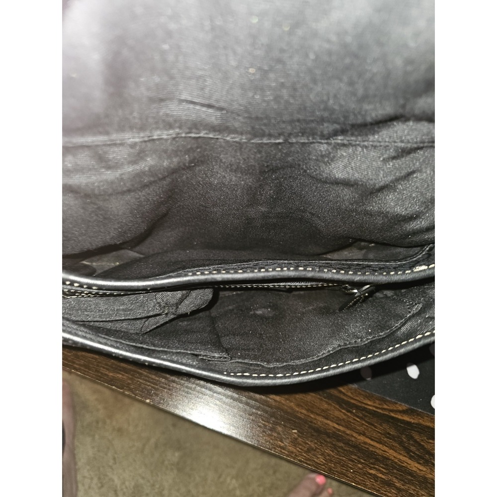 VTG Coach 6818 Soho Demi Shoulder Bag Black Signature C Jacquard Canvas Leather - Picture 16 of 16